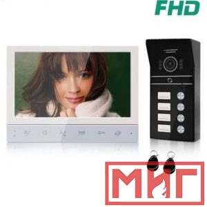 Фото 26 - Видеодомофон с экраном HD 7-дюймовый монитором.